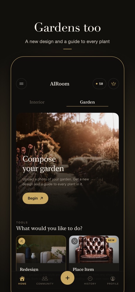Garden mode